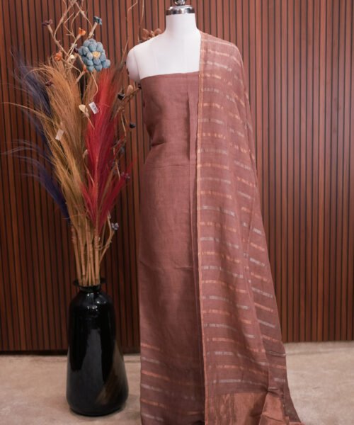 Pure Jayashree Silk Linen Salwar Suit
