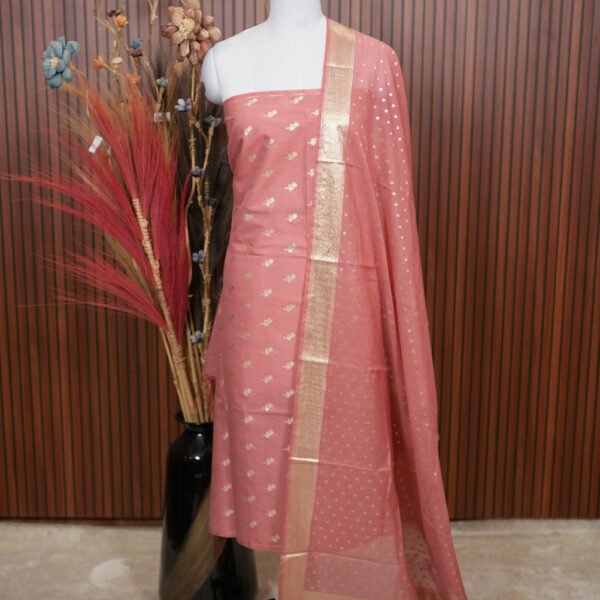 Banaras Mercerised Cotton Suit