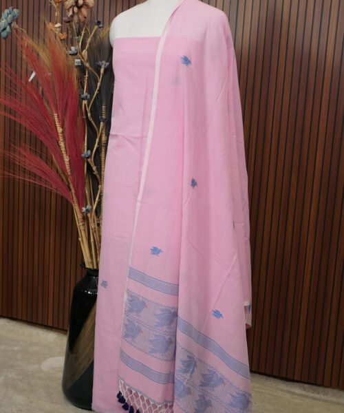 Alternative view of Pure Cotton Weaving Work Salwar Suit