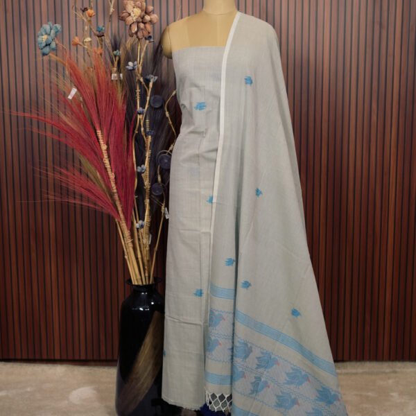 Pure Cotton Weaving Work Salwar Suit