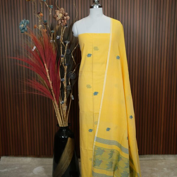 Pure Cotton Weaving Work Salwar Suit
