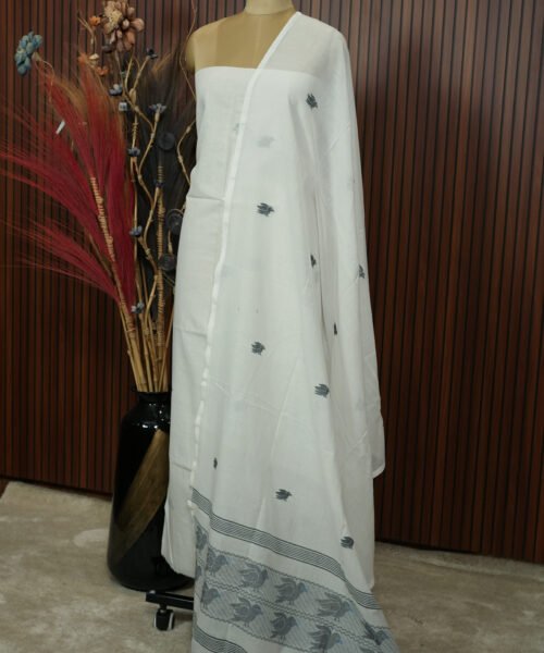 Alternative view of Pure Cotton Weaving Work Salwar Suit