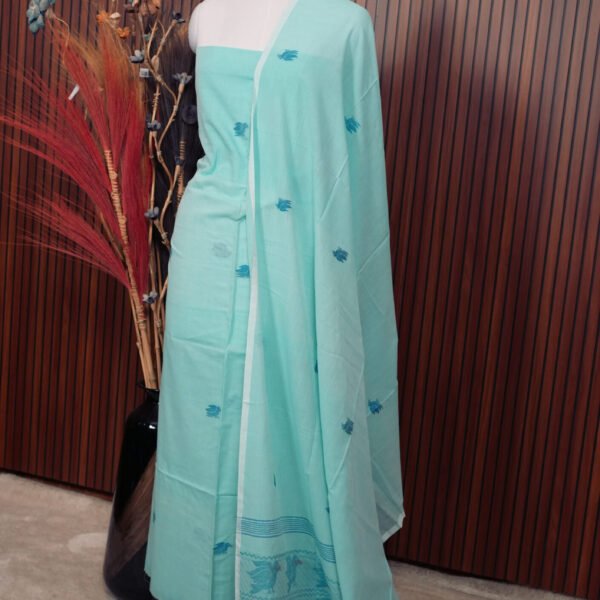 Pure Cotton Weaving Work Salwar Suit