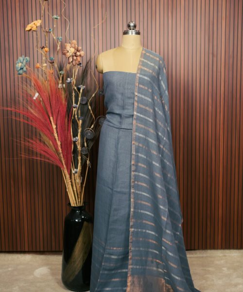 Pure Jayashree Silk Linen Salwar Suit