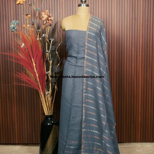 Pure Jayashree Silk Linen Salwar Suit