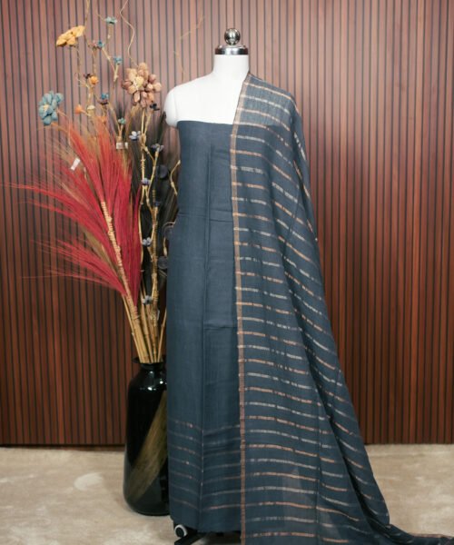 Pure Jayashree Silk Linen Salwar Suit