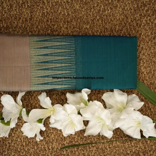 Narayanpet Handloom Cotton Saree with Traditional Border