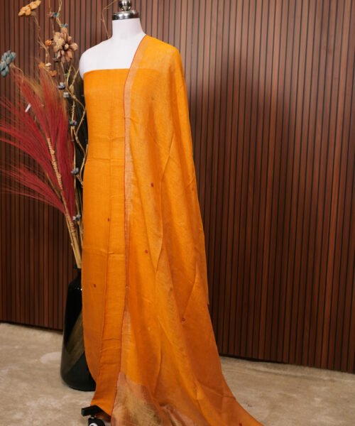 Alternative view of Pure Jayashree Linen Salwar Suit