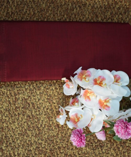 Narayanpet Handloom Cotton Saree with Traditional Border