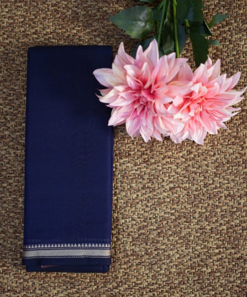 Narayanpet Handloom Cotton Saree with Traditional Border