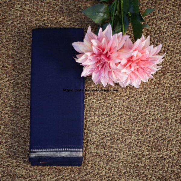 Narayanpet Handloom Cotton Saree with Traditional Border