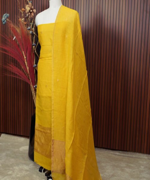 Alternative view of Pure Jayashree Linen Salwar Suit