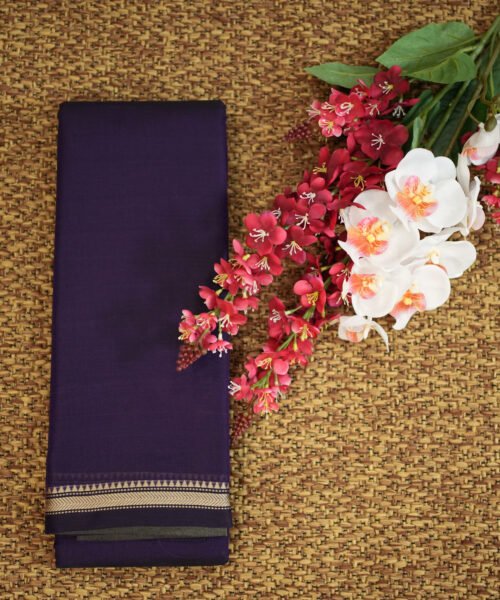 Narayanpet Handloom Cotton Saree with Traditional Border