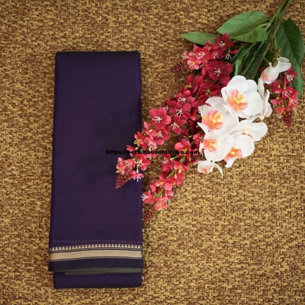 Narayanpet Handloom Cotton Saree with Traditional Border
