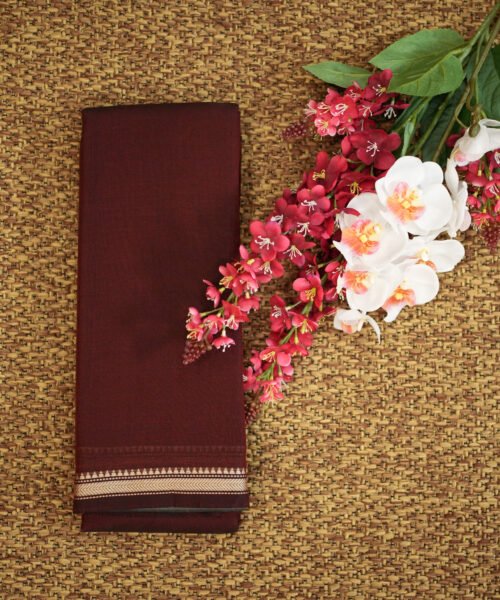 Narayanpet Handloom Cotton Saree with Traditional Border