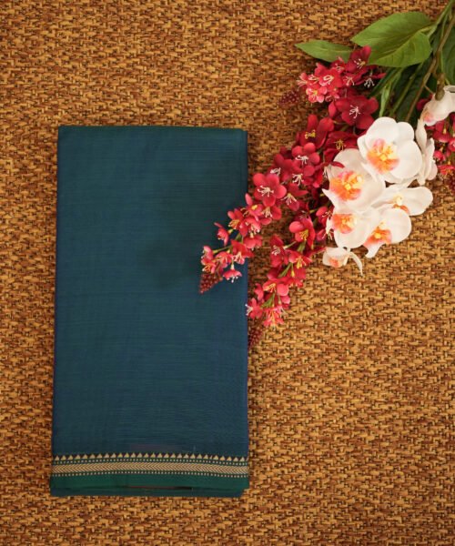 Narayanpet Handloom Cotton Saree with Traditional Border