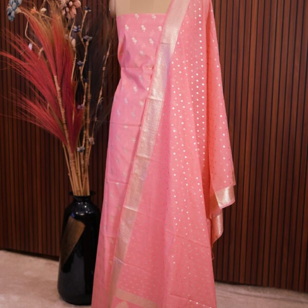 Banaras Mercerised Cotton Suit