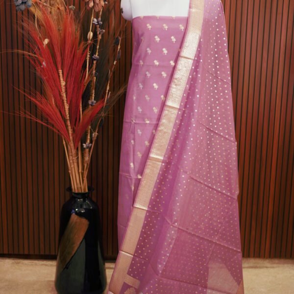 Banaras Mercerised Cotton Suit