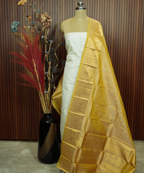 Pure Silk Gadwal Handloom Dupatta