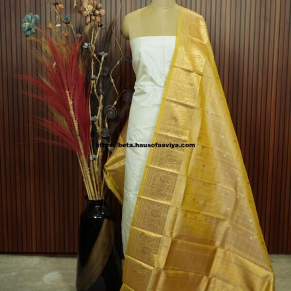 Pure Silk Gadwal Handloom Dupatta