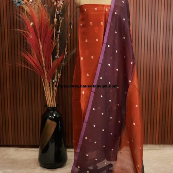Banaras Kora Designer Suit Set