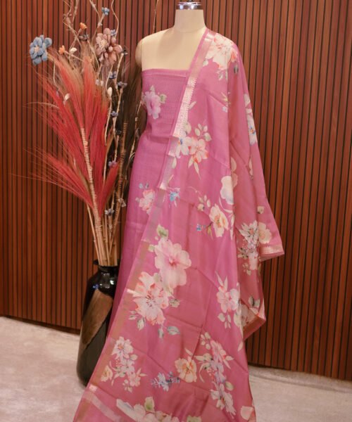Alternative view of Banaras Chiniya Designer Suit Set