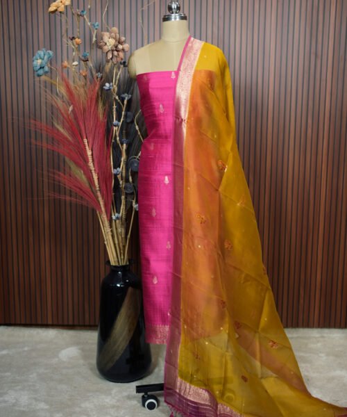 Banaras Raw Silk Suit Set