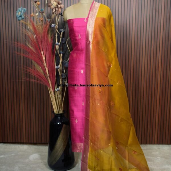 Banaras Raw Silk Suit Set