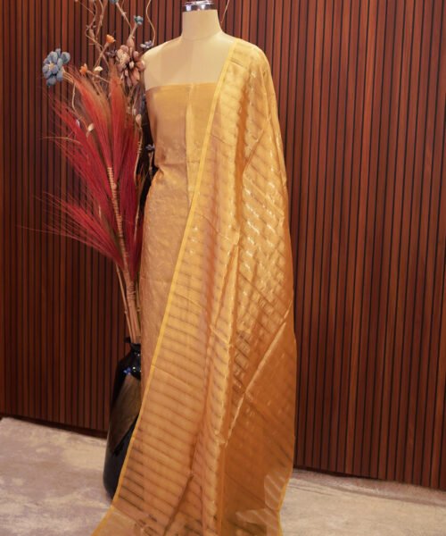Alternative view of Banaras Designer allover work Suit