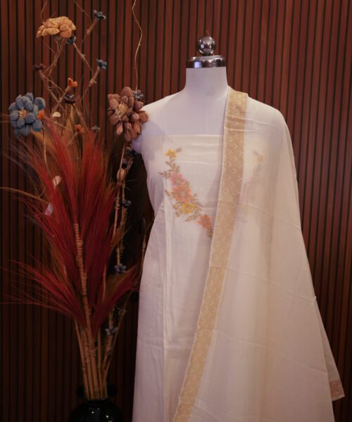 Alternative view of Banaras Designer Cotton Suit Set