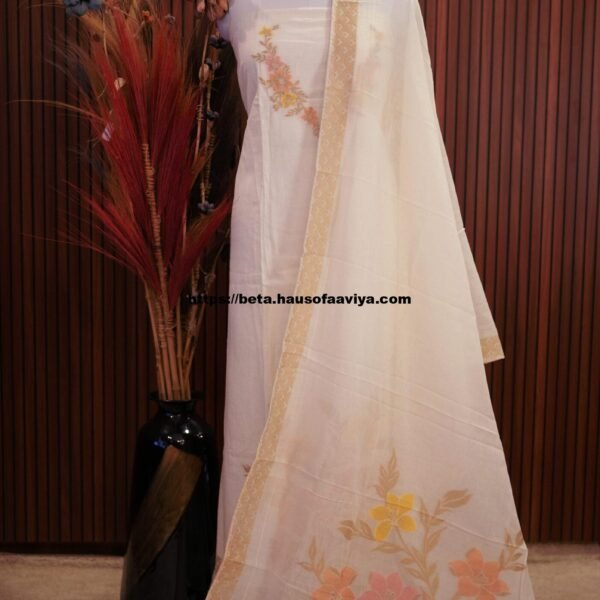 Banaras Designer Cotton Suit Set
