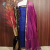 Handloom Maheshwari Silk Cotton Suit Set