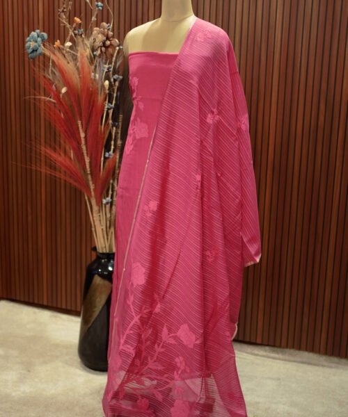 Alternative view of Banaras Designer Applique work Suit Set