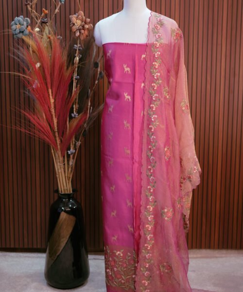 Banaras Designer embroidary Suit Set