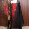 Handloom Maheshwari Silk Cotton Suit Set