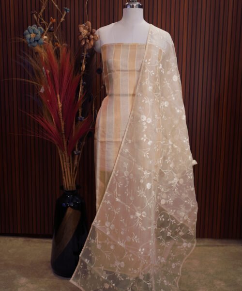 Organza Designer Party Wear Suit Set