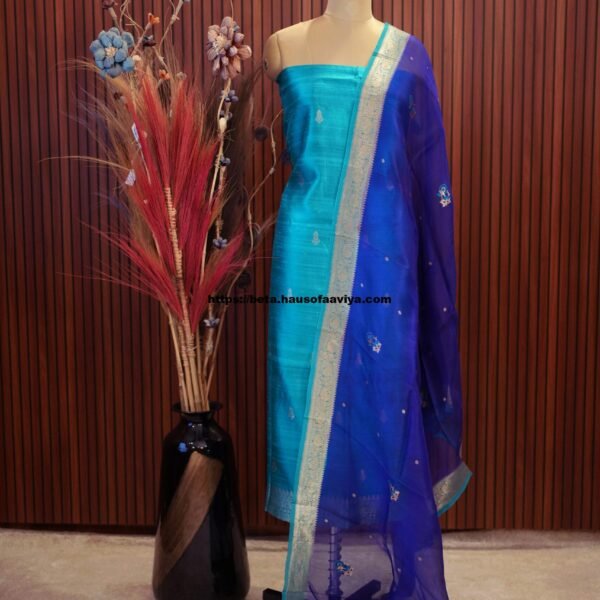 Banaras Raw Silk Suit Set