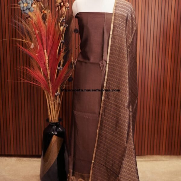 Banaras Designer Applique work Suit Set