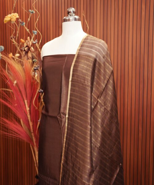 Alternative view of Banaras Designer Applique work Suit Set