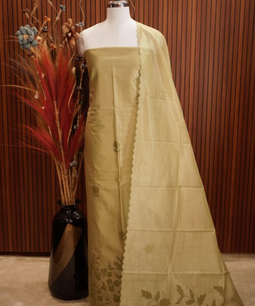 Cotton Tissue Designer Suit Set