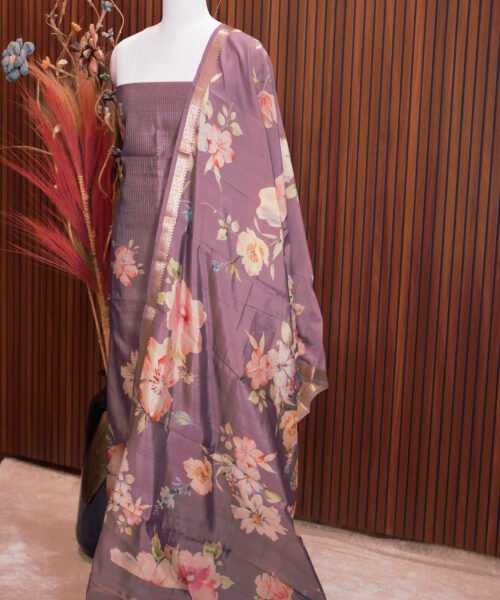 Alternative view of Banaras Chiniya Designer Suit Set