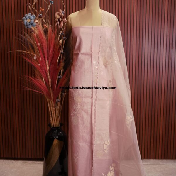 Banaras Designer Zari Stripes Suit