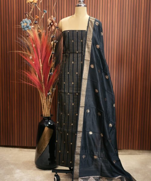 Banaras Raw Silk Suit Set
