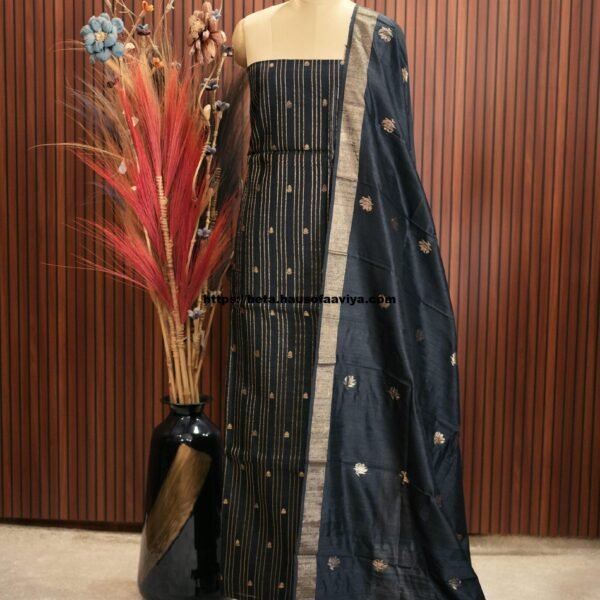 Banaras Raw Silk Suit Set