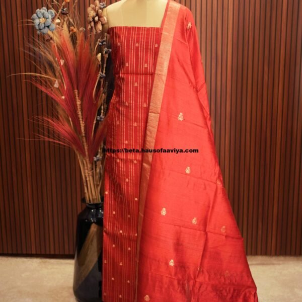 Banaras Raw Silk Suit Set