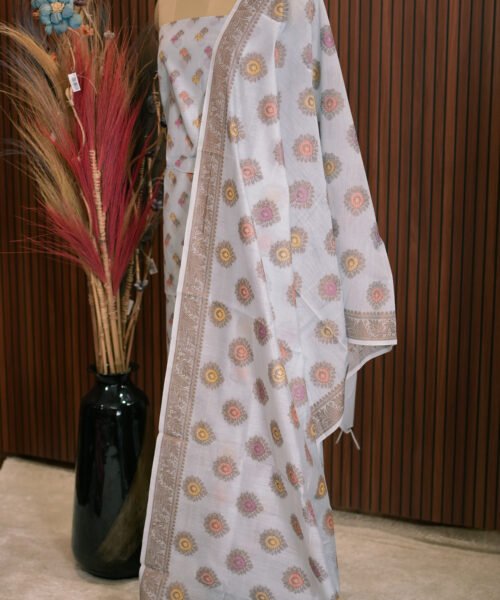 Alternative view of Banaras Muga Cotton Suit