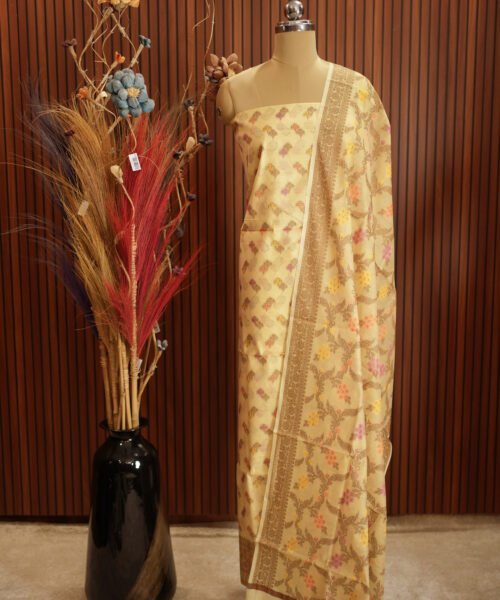 Banaras Muga Cotton Suit