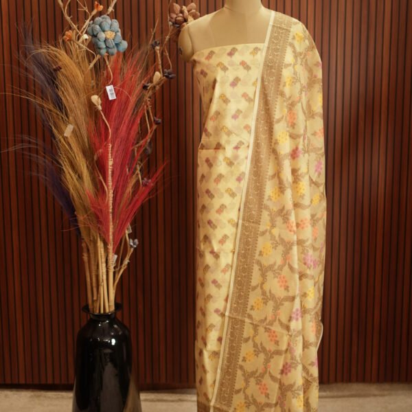 Banaras Muga Cotton Suit