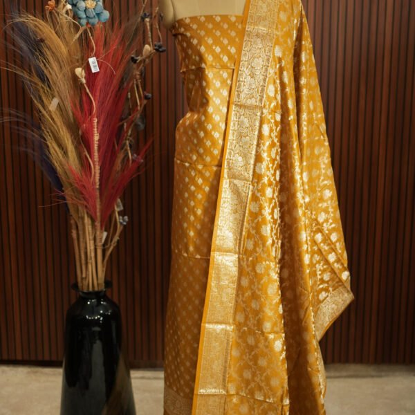 Banaras Muga Cotton Suit