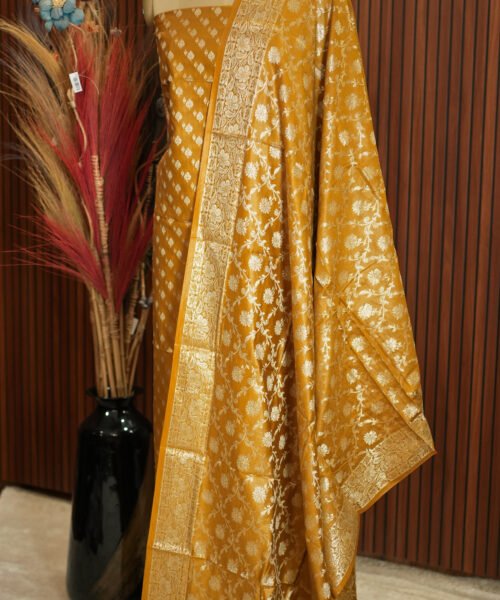 Alternative view of Banaras Muga Cotton Suit